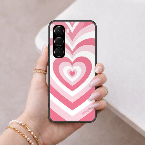 Infinix Hot 60i 4G Cover - O'Nation Heartbeat Series - HQ Ultra Shine Premium Infinity Glass Soft Silicon Borders Case