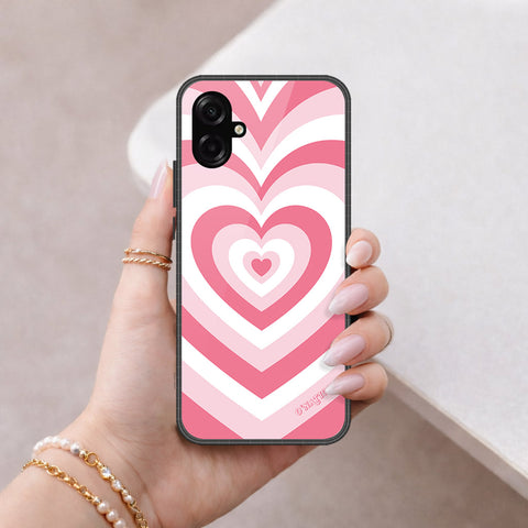 Samsung Galaxy A07 4G Cover - O'Nation Heartbeat Series - HQ Ultra Shine Premium Infinity Glass Soft Silicon Borders Case