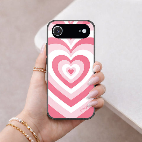 iPhone 17 Air - O'Nation Heartbeat Series - HQ Ultra Shine Premium Infinity Glass Soft Silicon Borders Case