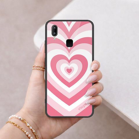 Vivo Y91 Cover - O'Nation Heartbeat Series - HQ Ultra Shine Premium Infinity Glass Soft Silicon Borders Case
