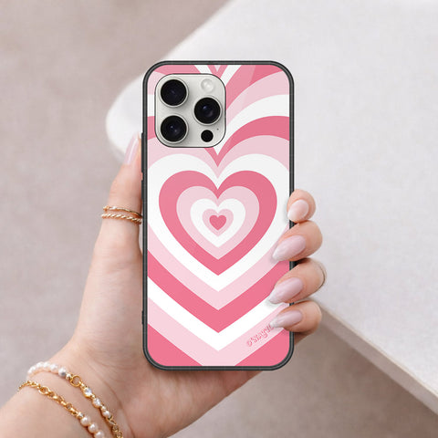 iPhone 16 Pro Max - O'Nation Heartbeat Series - HQ Ultra Shine Premium Infinity Glass Soft Silicon Borders Case