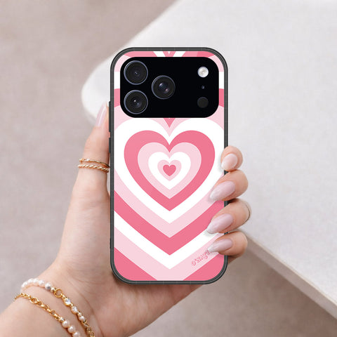 iPhone 18 Pro Max - O'Nation Heartbeat Series - HQ Ultra Shine Premium Infinity Glass Soft Silicon Borders Case