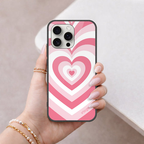 iPhone 16 Pro - O'Nation Heartbeat Series - HQ Ultra Shine Premium Infinity Glass Soft Silicon Borders Case