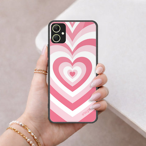 Samsung Galaxy A06 Cover - O'Nation Heartbeat Series - HQ Ultra Shine Premium Infinity Glass Soft Silicon Borders Case