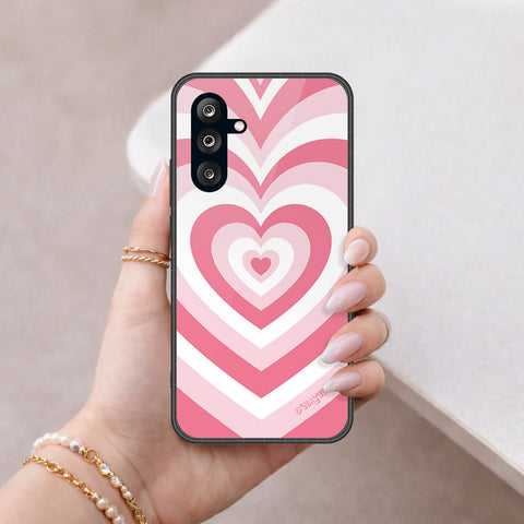 Samsung Galaxy A56 Cover - O'Nation Heartbeat Series - HQ Ultra Shine Premium Infinity Glass Soft Silicon Borders Case