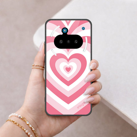 Nothing Phone 3a Cover - O'Nation Heartbeat Series - HQ Ultra Shine Premium Infinity Glass Soft Silicon Borders Case