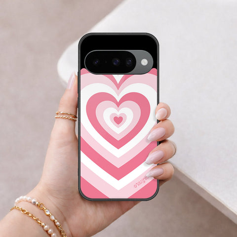 Google Pixel 10 Cover - O'Nation Heartbeat Series - HQ Ultra Shine Premium Infinity Glass Soft Silicon Borders Case