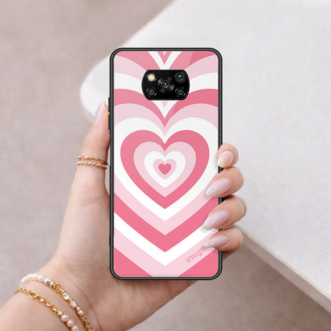 Xiaomi Poco X3 Pro Cover - O'Nation Heartbeat Series - HQ Ultra Shine Premium Infinity Glass Soft Silicon Borders Case
