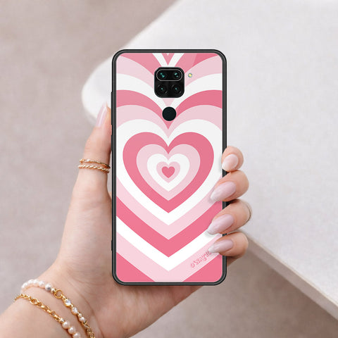 Xiaomi Redmi 10X 4G Cover - O'Nation Heartbeat Series - HQ Ultra Shine Premium Infinity Glass Soft Silicon Borders Case