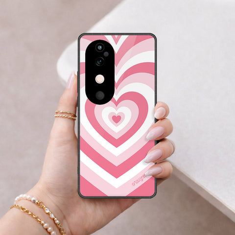 Vivo V40 Pro Cover - O'Nation Heartbeat Series - HQ Ultra Shine Premium Infinity Glass Soft Silicon Borders Case