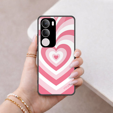 Vivo Y19s Cover - O'Nation Heartbeat Series - HQ Ultra Shine Premium Infinity Glass Soft Silicon Borders Case