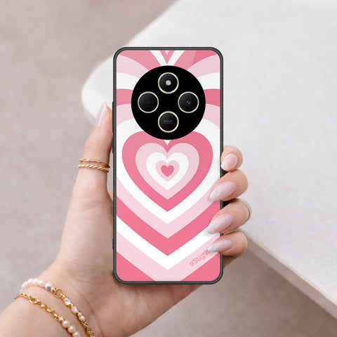 Xiaomi Poco C75 Cover - O'Nation Heartbeat Series - HQ Ultra Shine Premium Infinity Glass Soft Silicon Borders Case