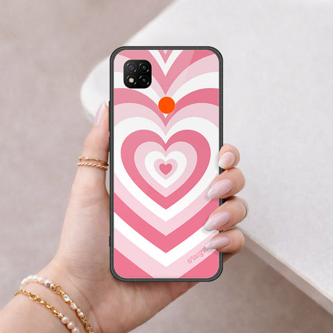 Xiaomi Poco C3 Cover - O'Nation Heartbeat Series - HQ Ultra Shine Premium Infinity Glass Soft Silicon Borders Case