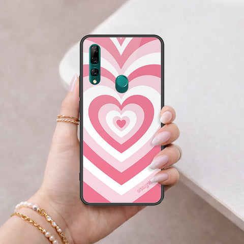 Huawei P Smart Z Cover - O'Nation Heartbeat Series - HQ Ultra Shine Premium Infinity Glass Soft Silicon Borders Case