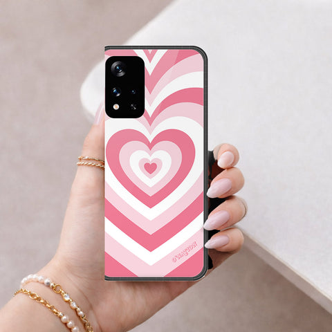 Xiaomi Redmi Note 11 5G Cover - O'Nation Heartbeat Series - HQ Ultra Shine Premium Infinity Glass Soft Silicon Borders Case