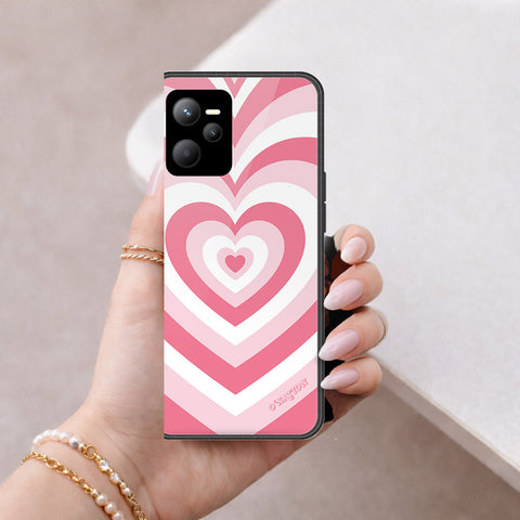Realme Narzo 50A Prime Cover - O'Nation Heartbeat Series - HQ Ultra Shine Premium Infinity Glass Soft Silicon Borders Case