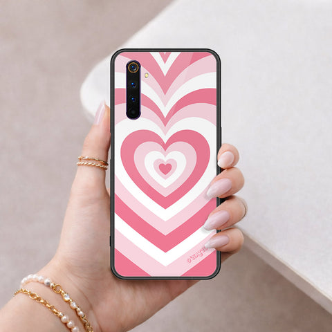 Realme 6 Pro Cover - O'Nation Heartbeat Series - HQ Ultra Shine Premium Infinity Glass Soft Silicon Borders Case