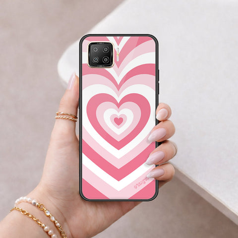 Oppo A73 Cover - O'Nation Heartbeat Series - HQ Ultra Shine Premium Infinity Glass Soft Silicon Borders Case