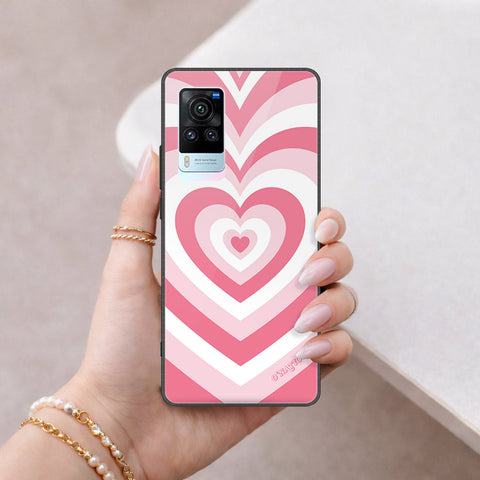 Vivo X60 Pro Cover - O'Nation Heartbeat Series - HQ Ultra Shine Premium Infinity Glass Soft Silicon Borders Case