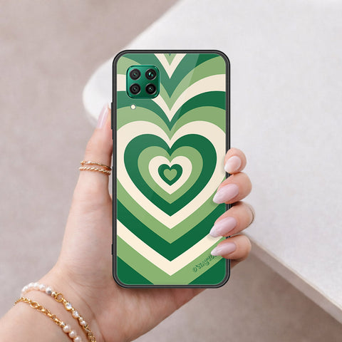 Huawei Nova 7i Cover - O'Nation Heartbeat Series - HQ Ultra Shine Premium Infinity Glass Soft Silicon Borders Case