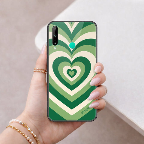 Huawei Y7P Cover - O'Nation Heartbeat Series - HQ Ultra Shine Premium Infinity Glass Soft Silicon Borders Case