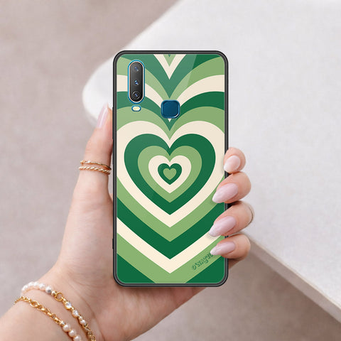 Vivo Y12 Cover - O'Nation Heartbeat Series - HQ Ultra Shine Premium Infinity Glass Soft Silicon Borders Case
