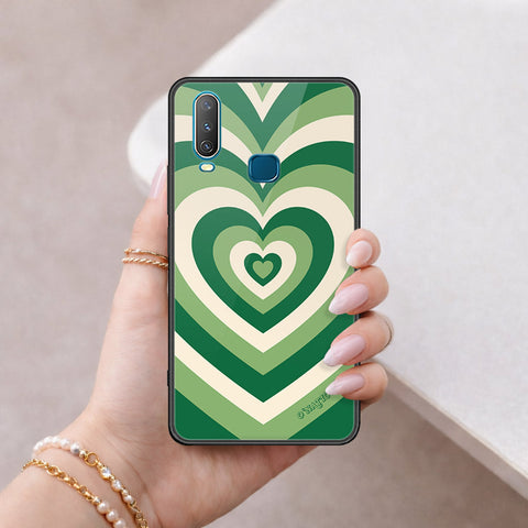 Vivo Y15 Cover - O'Nation Heartbeat Series - HQ Ultra Shine Premium Infinity Glass Soft Silicon Borders Case
