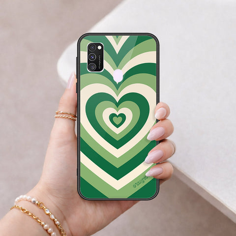 Samsung Galaxy M30s Cover - O'Nation Heartbeat Series - HQ Ultra Shine Premium Infinity Glass Soft Silicon Borders Case
