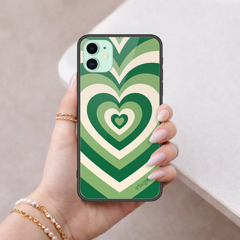 iPhone 11 - O'Nation Heartbeat Series - HQ Ultra Shine Premium Infinity Glass Soft Silicon Borders Case