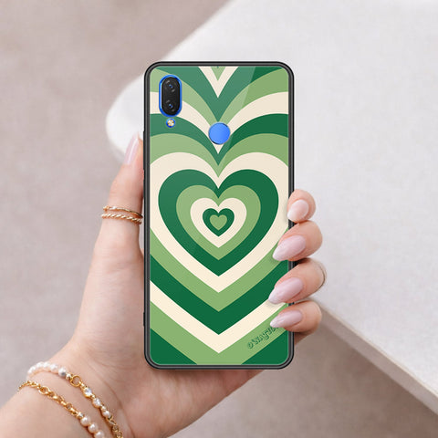 Huawei P Smart Plus Cover - O'Nation Heartbeat Series - HQ Ultra Shine Premium Infinity Glass Soft Silicon Borders Case