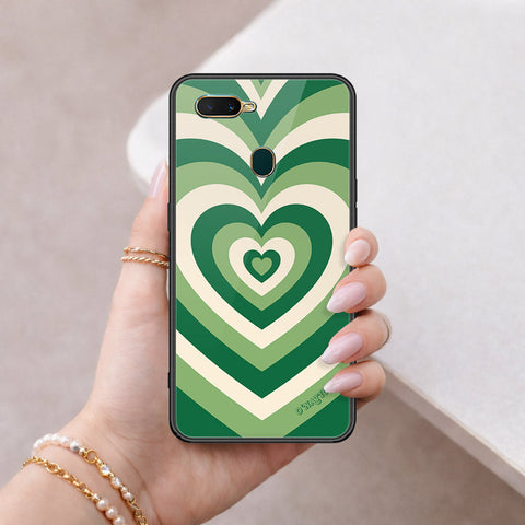 Oppo A11k Cover - O'Nation Heartbeat Series - HQ Ultra Shine Premium Infinity Glass Soft Silicon Borders Case