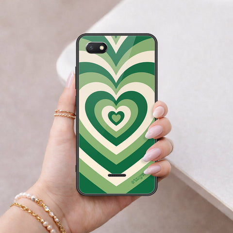 Xiaomi Redmi 6A Cover - O'Nation Heartbeat Series - HQ Ultra Shine Premium Infinity Glass Soft Silicon Borders Case