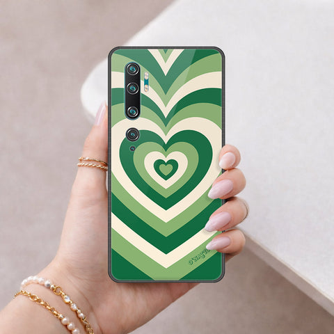 Xiaomi Mi CC9 Pro Cover - O'Nation Heartbeat Series - HQ Ultra Shine Premium Infinity Glass Soft Silicon Borders Case
