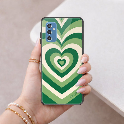 Samsung Galaxy M52 5G Cover - O'Nation Heartbeat Series - HQ Ultra Shine Premium Infinity Glass Soft Silicon Borders Case