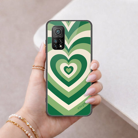 Xiaomi Mi 10T Cover - O'Nation Heartbeat Series - HQ Ultra Shine Premium Infinity Glass Soft Silicon Borders Case