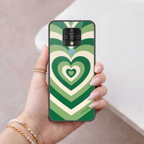Tecno Camon 16 SE Cover - O'Nation Heartbeat Series - HQ Ultra Shine Premium Infinity Glass Soft Silicon Borders Case