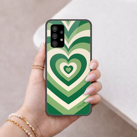 Samsung Galaxy A53 5G Cover - O'Nation Heartbeat Series - HQ Ultra Shine Premium Infinity Glass Soft Silicon Borders Case
