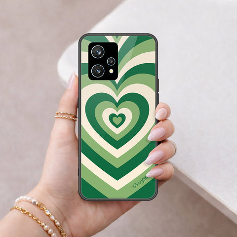 Realme 9 Pro Plus  Cover - O'Nation Heartbeat Series - HQ Ultra Shine Premium Infinity Glass Soft Silicon Borders Case