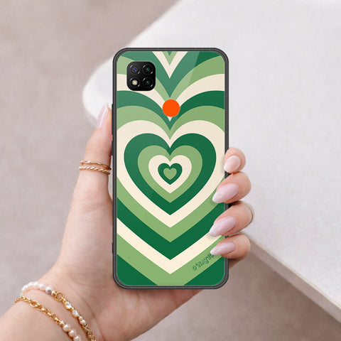 Xiaomi Redmi 9C Cover - O'Nation Heartbeat Series - HQ Ultra Shine Premium Infinity Glass Soft Silicon Borders Case