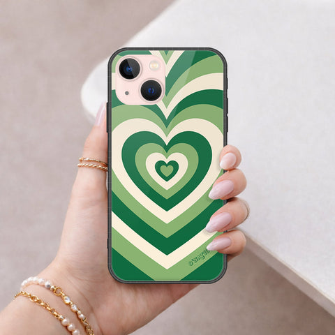 iPhone 14 - O'Nation Heartbeat Series - HQ Ultra Shine Premium Infinity Glass Soft Silicon Borders Case