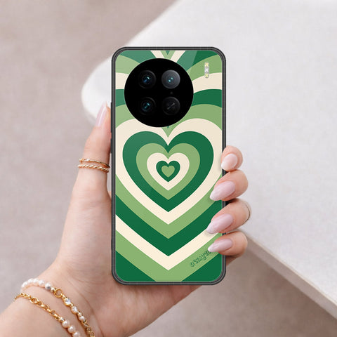 Vivo X90 Pro Cover - O'Nation Heartbeat Series - HQ Ultra Shine Premium Infinity Glass Soft Silicon Borders Case