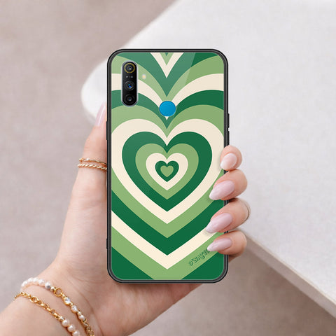Realme C3 Cover - O'Nation Heartbeat Series - HQ Ultra Shine Premium Infinity Glass Soft Silicon Borders Case