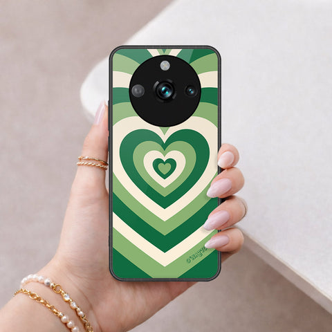 Realme 11 Pro Plus Cover - O'Nation Heartbeat Series - HQ Ultra Shine Premium Infinity Glass Soft Silicon Borders Case