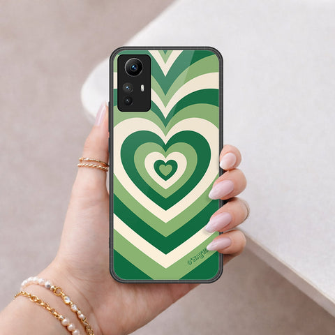 Xiaomi Redmi Note 12S Cover - O'Nation Heartbeat Series - HQ Ultra Shine Premium Infinity Glass Soft Silicon Borders Case