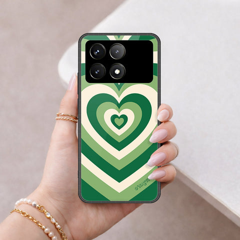 Xiaomi Poco F6 Pro Cover - O'Nation Heartbeat Series - HQ Ultra Shine Premium Infinity Glass Soft Silicon Borders Case