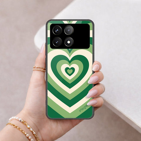 Xiaomi Poco X6 Pro Cover - O'Nation Heartbeat Series - HQ Ultra Shine Premium Infinity Glass Soft Silicon Borders Case