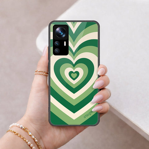 Xiaomi 12T Pro Cover - O'Nation Heartbeat Series - HQ Ultra Shine Premium Infinity Glass Soft Silicon Borders Case
