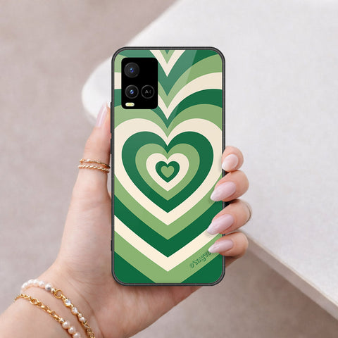 Vivo Y32 Cover - O'Nation Heartbeat Series - HQ Ultra Shine Premium Infinity Glass Soft Silicon Borders Case
