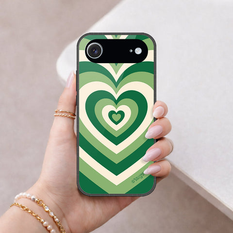 iPhone 17 Air - O'Nation Heartbeat Series - HQ Ultra Shine Premium Infinity Glass Soft Silicon Borders Case