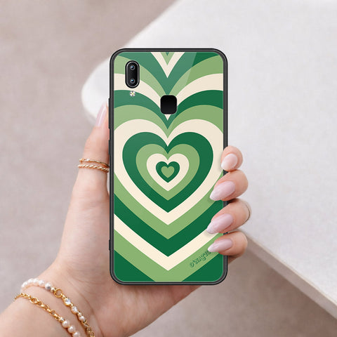 Vivo Y91 Cover - O'Nation Heartbeat Series - HQ Ultra Shine Premium Infinity Glass Soft Silicon Borders Case